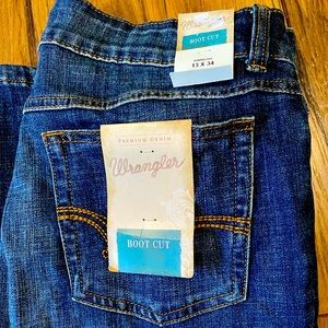 Wrangler boot cut jeans